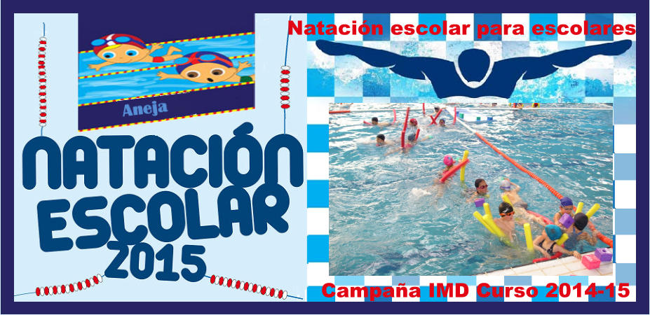 Natacin escolar para escolares Campaa IMD Curso 2014-15