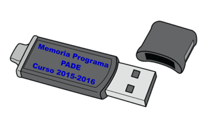 Memoria Programa  PADE      Curso 2015-2016