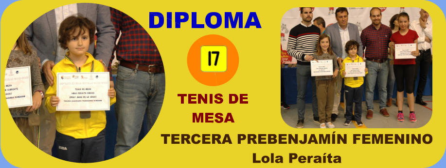 TERCERA PREBENJAMN FEMENINO Lola Perata