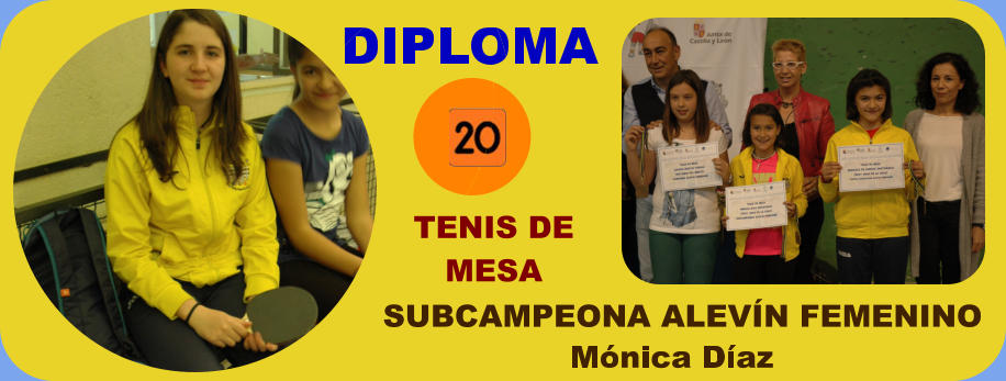 SUBCAMPEONA ALEVN FEMENINO TENIS DE MESA