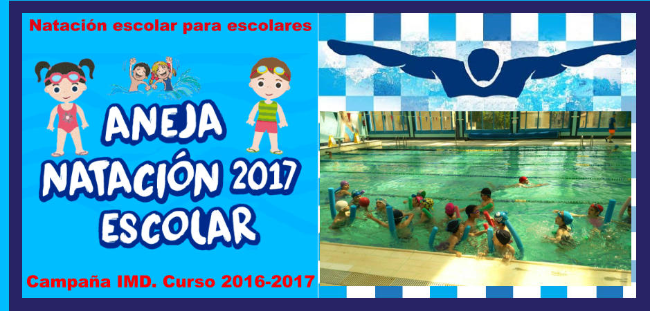 Natacin escolar para escolares Campaa IMD. Curso 2016-2017