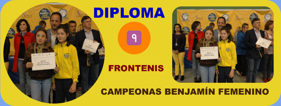 CAMPEONAS BENJAMÍN FEMENINO