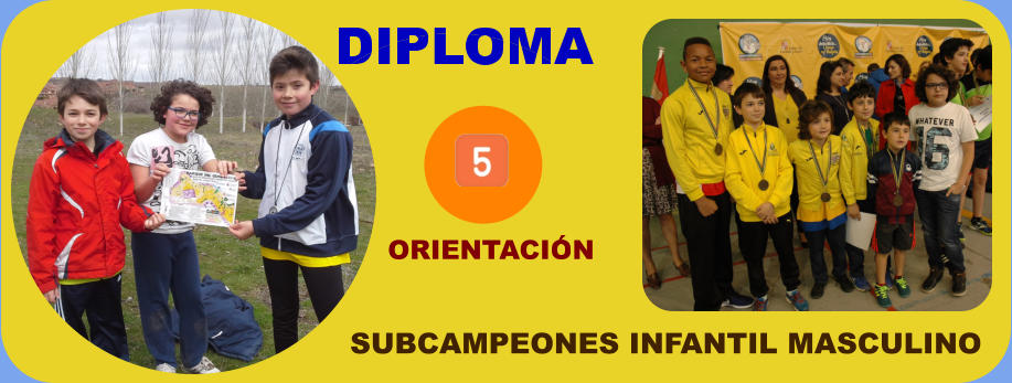 SUBCAMPEONES INFANTIL MASCULINO