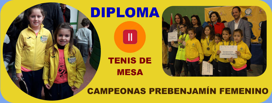 CAMPEONAS PREBENJAMÍN FEMENINO