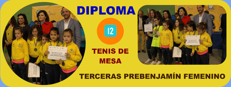 TERCERAS PREBENJAMÍN FEMENINO