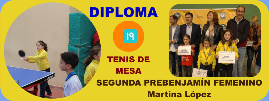 SEGUNDA PREBENJAMÍN FEMENINO Martina López