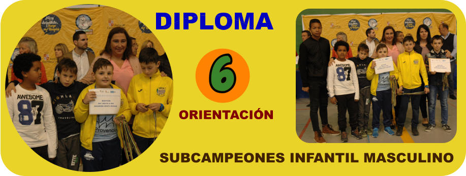 SUBCAMPEONES INFANTIL MASCULINO