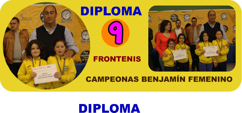 CAMPEONAS BENJAMÍN FEMENINO