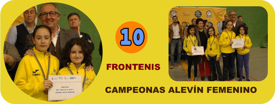 CAMPEONAS ALEVÍN FEMENINO