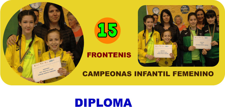 CAMPEONAS INFANTIL FEMENINO