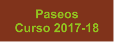 Paseos Curso 2017-18