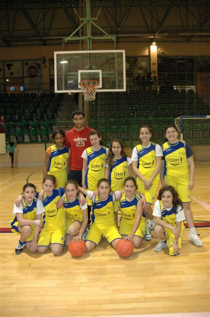 Equipo Alevín Minibasket ANEJA Femenino