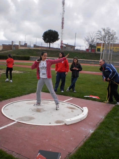 Paula con mucho estilo en la competición de peso