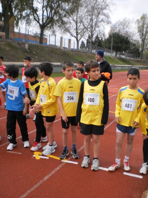 Enrique en el 1000 con los alevines