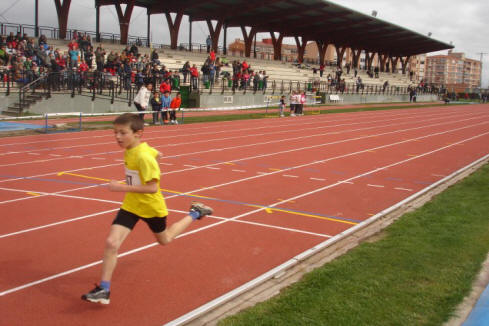 Enrique llegando ganador en el 1000