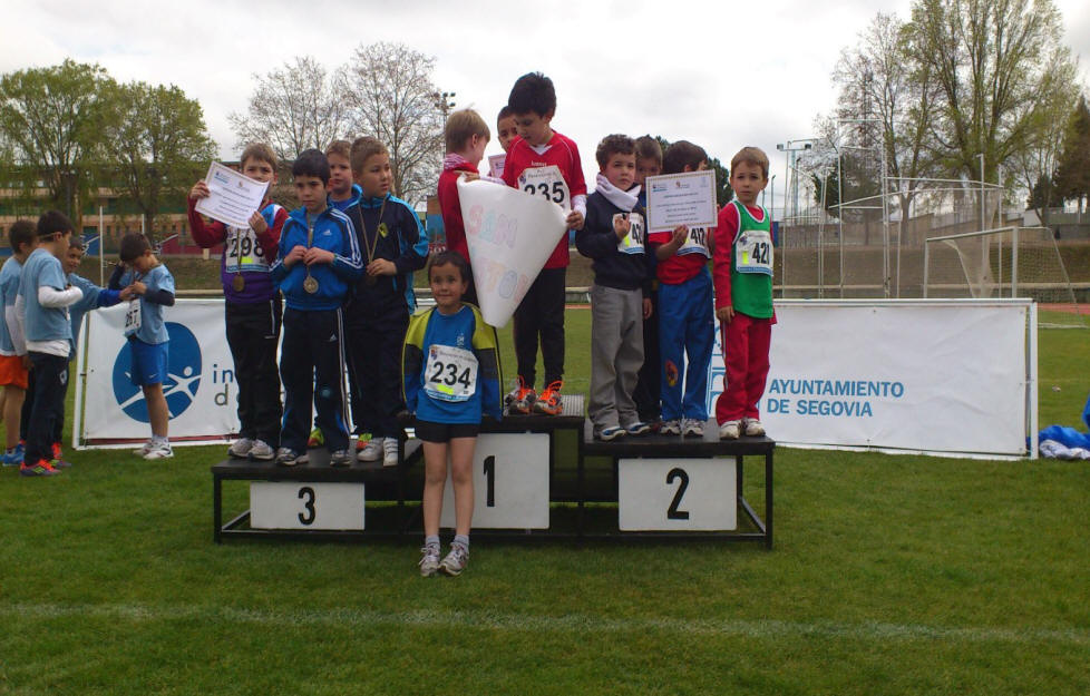 Subcampeones de la categoría prebenjamín masculina