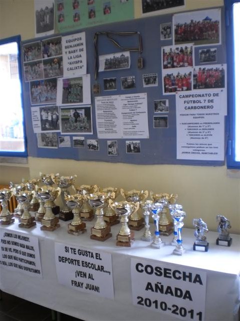 Todos los trofeos ganados en el curso 2010-2011