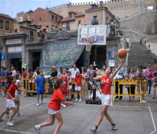 Los del 15 M también estaban por allí