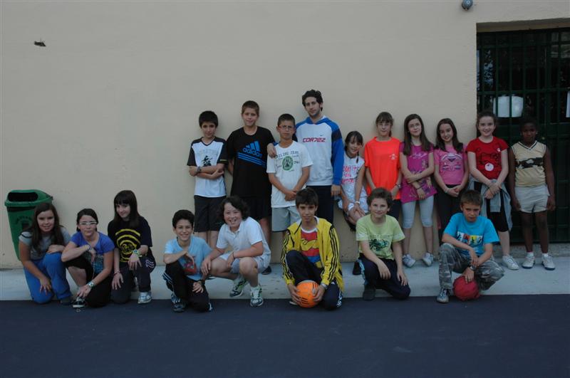 Alumnos de 5º y 6º del "Fray Juan" en el Deporte Escolar de la UVA