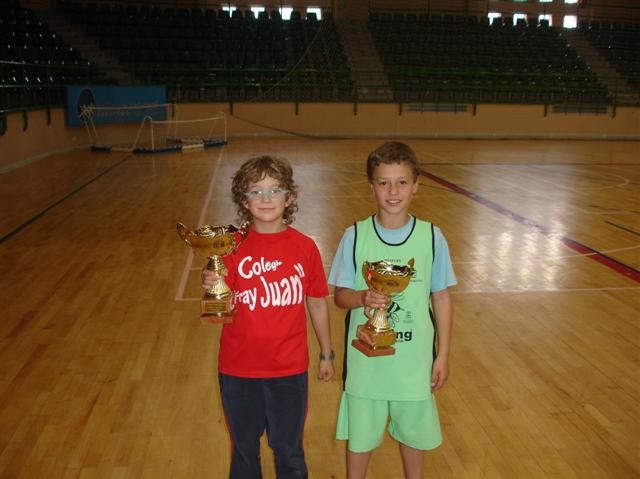 Eric y Miguel hicieron doblete de trofeos ese día
