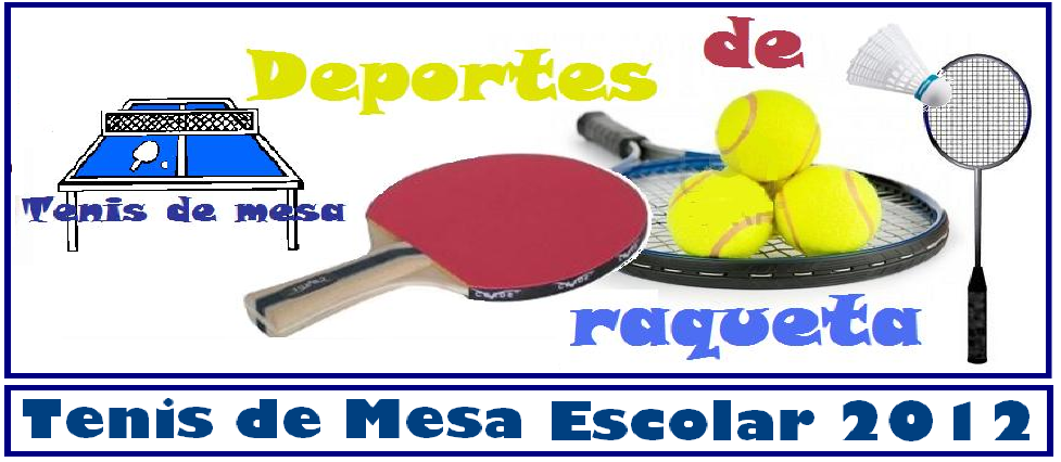 Todo sobre la participación del CEIP "Fray Juan de la Cruz" en el campeonato escolar de Tenis de Mesa 2012