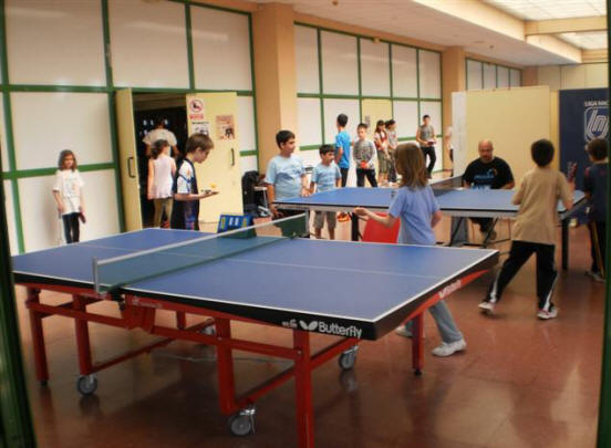 La gran final de tenis de mesa