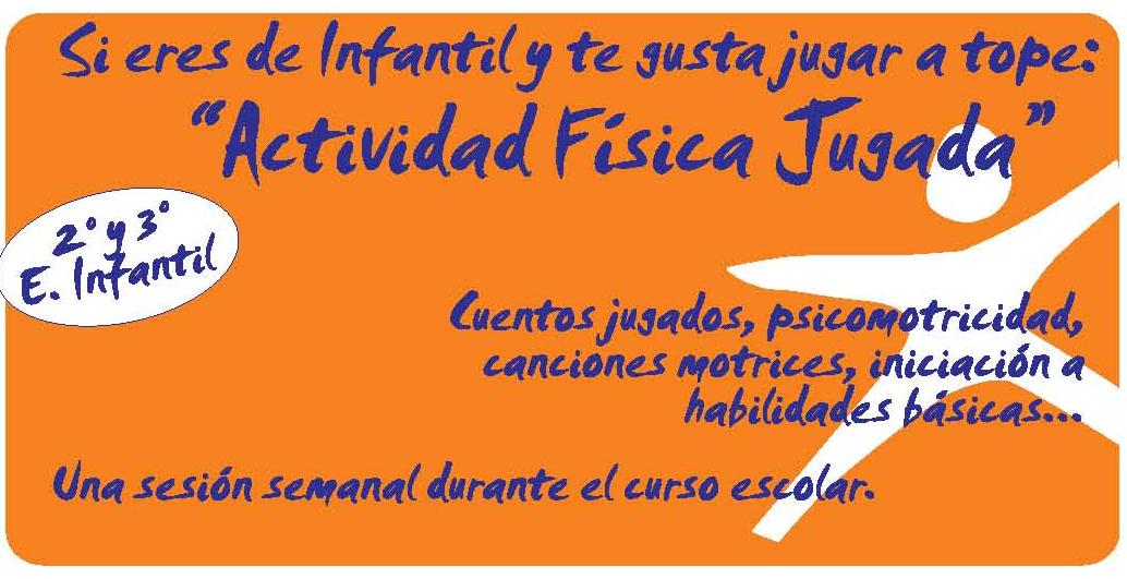 Actividad Física Jugada para Infantil