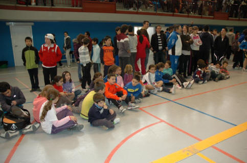 Esperando las medallas