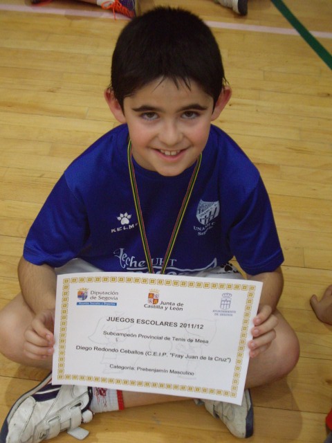 Diego subcampeón prebenjamín